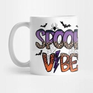 Spooky Vibes spider web Mug